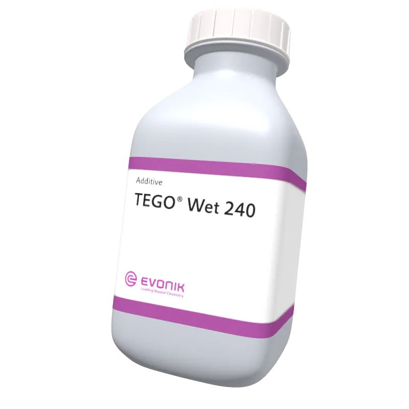 Bottle representation of TEGO® Wet 240