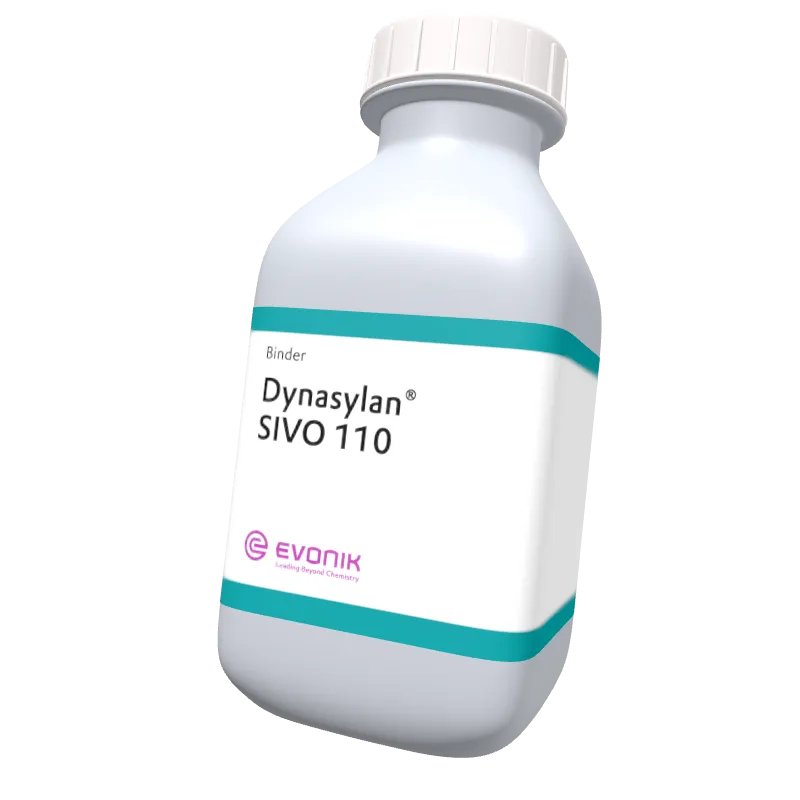 Bottle representation of Dynasylan® SIVO 110