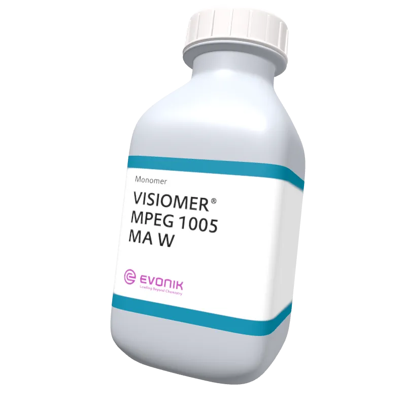 Bottle representation of VISIOMER® MPEG 1005 MA W