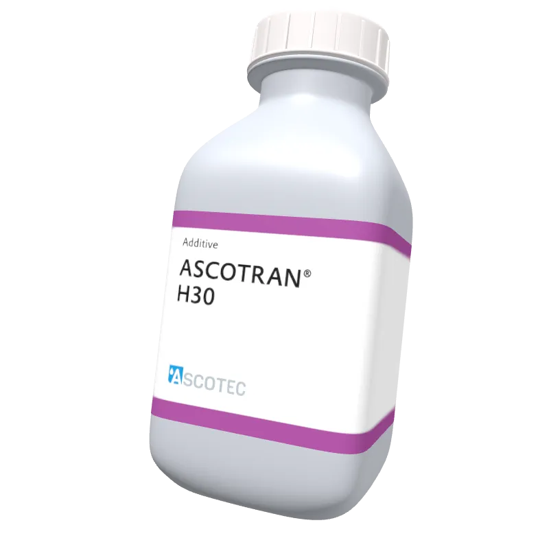 Bottle representation of ASCOTRAN® H30