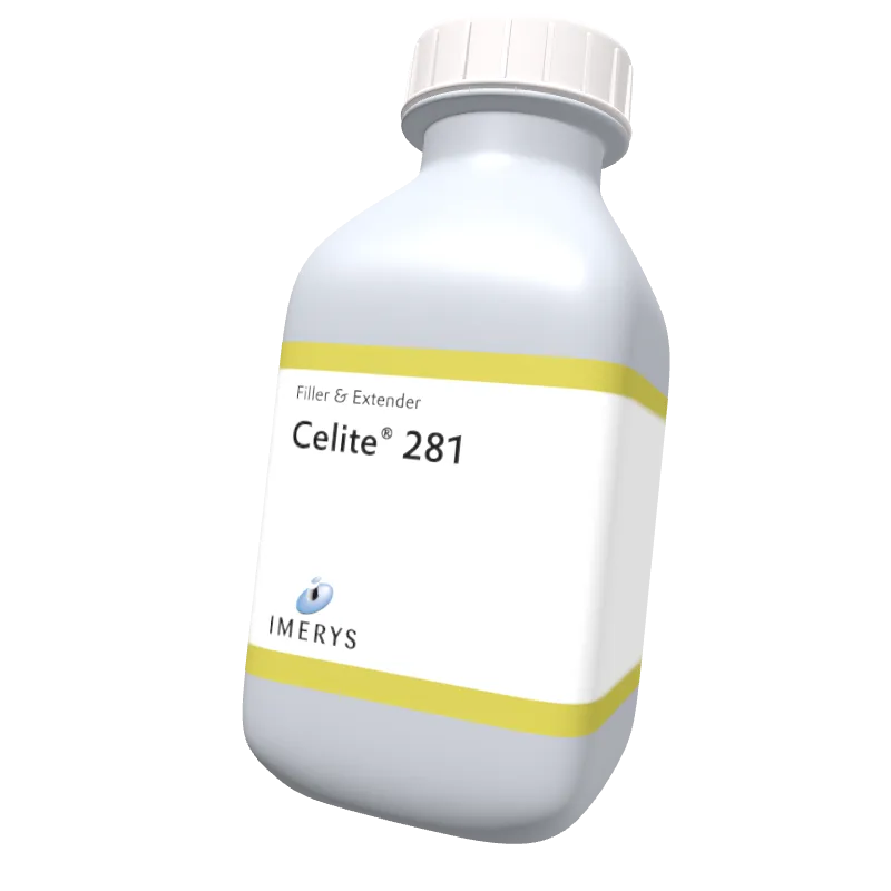 Bottle representation of Celite® 281