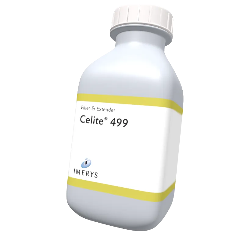 Bottle representation of Celite® 499