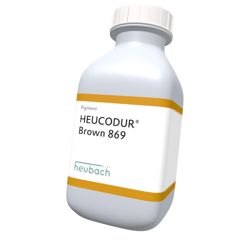 Bottle representation of HEUCODUR® Brown 869